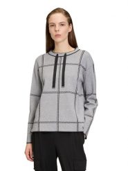 Betty Barclay Sweter w kolorze szarym rozmiar: 42. Szare swetry Betty Barclay, bez wzorów, ze splotem, bez ramiączek. Za 130.99 zł.