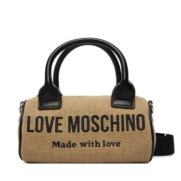 Torebka LOVE MOSCHINO. Brązowe torebki klasyczne Love Moschino, bez wzorów, bez dodatków. Za 493.99 zł.