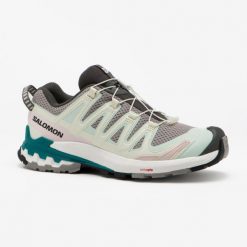 Buty turystyczne damskie Salomon XA PRO 3D V9. Brązowe trekkingi Salomon, z materiału, trekkingowe. W wyprzedaży za 499.99 zł.
