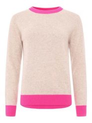 Zwillingsherz Kaszmirowy sweter w kolorze beżowym rozmiar: XL. Brązowe swetry Zwillingsherz, xl, bez wzorów, z kaszmiru, bez ramiączek. Za 294.97 zł.