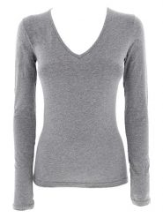 COTONELLA Koszulka w kolorze szarym rozmiar: XL. Szare bluzki COTONELLA, xl, bez wzorów, bez kołnierzyka, bez ramiączek. Za 41.49 zł.