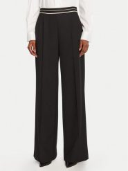 Lola Casademunt by Maite Spodnie materiałowe MF2514019 Czarny Straight Fit. Czarne spodnie materiałowe Lola Casademunt by Maite, m, bez wzorów, z materiału. Za 649.99 zł.