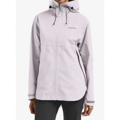 Kurtka przeciwdeszczowa damska Didriksons Tilde Jacket 4. Fioletowe kurtki sportowe Didriksons, bez wzorów, bez kaptura. Za 676.49 zł.