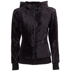 Damska bluza z kapturem full zip Harry's Horse Classy Marley. Czarne bluzy HARRYS HORSE, s, z aplikacjami, z bawełny, z kapturem. Za 234.50 zł.