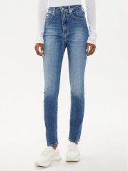 Calvin Klein Jeans Jeansy J20J223640 Niebieski Skinny Fit. Niebieskie jeansy Calvin Klein Jeans, bez wzorów. Za 289.99 zł.