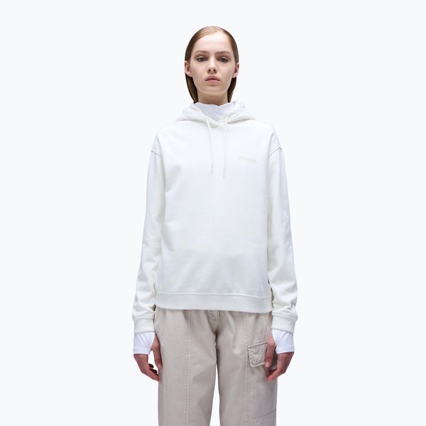 Bluza damska Napapijri B-Blanche Hooded. Białe bluzy Napapijri, bez wzorów, bez kaptura. Za 379.99 zł.
