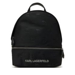 Plecak KARL LAGERFELD. Czarne plecaki KARL LAGERFELD, bez wzorów. Za 779.99 zł.