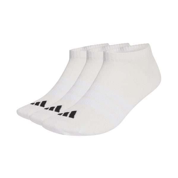 Skarpety adidas Thin&Light Essentials Low Cut 3-pack. Białe skarpety Adidas, bez wzorów, z bawełny. Za 44.95 zł.