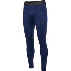 Legginsy Hummel Pro. Niebieskie legginsy Hummel, m, bez wzorów. Za 299.50 zł.