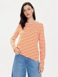 Tamaris Apparel Bluzka Asolo TAW0602 Pomarańczowy Regular Fit. Brązowe bluzki Tamaris Apparel, m, bez wzorów, z bawełny, bez kołnierzyka, bez ramiączek. Za 99.99 zł.