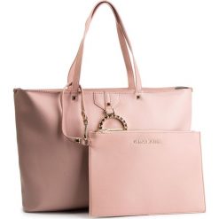 Torebka VERSACE JEANS - E1VTBBA6 70880 400. Czerwone shopper Versace Jeans, bez wzorów, z jeansu, bez dodatków. W wyprzedaży za 389.00 zł.