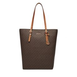 Torebka MICHAEL Michael Kors. Brązowe shopper MICHAEL Michael Kors, bez wzorów, bez dodatków. Za 1,109.00 zł.