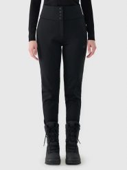 4F Spodnie funkcyjne w kolorze czarnym rozmiar: L. Czarne spodnie dresowe 4f, l, bez wzorów, outdoorowe. Za 157.35 zł.