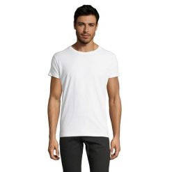 Koszulka Imperialna Unisex Dla Dorosłych. Białe bluzki SOL'S, s, bez wzorów, sportowe, bez kołnierzyka, bez ramiączek. Za 37.99 zł.