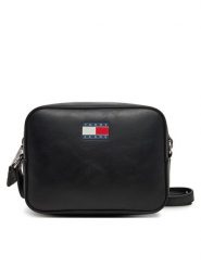 Tommy Jeans Torebka Tjw Ess Must Camera Bag AW0AW16964 Czarny. Czarne listonoszki Tommy Jeans, bez wzorów, z jeansu, bez dodatków. Za 299.99 zł.