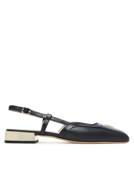 Aigner Baleriny Fashion Saskia 18A 1251090 Czarny. Czarne baleriny Aigner, bez wzorów, ze skóry, bez obcasa. Za 849.99 zł.