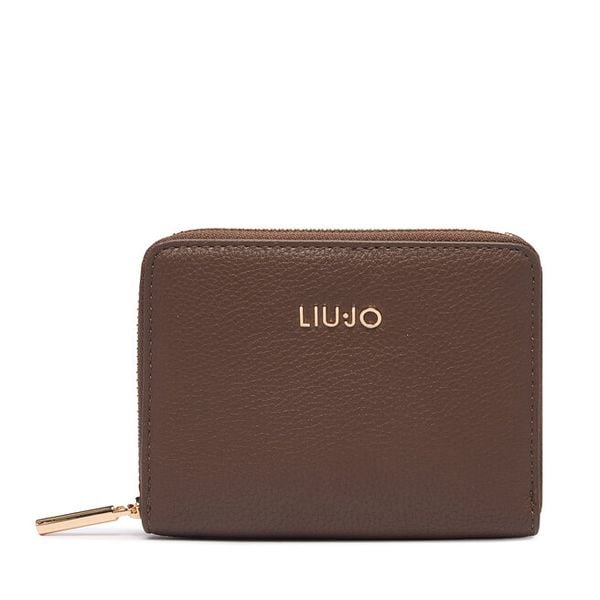 Portfel Liu Jo. Brązowe portfele Liu Jo, bez wzorów. Za 249.99 zł.