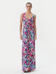 Morgan Sukienka letnia 251-RCALA Kolorowy Regular Fit. Sukienki Morgan, na lato, bez wzorów, z syntetyku, bez kołnierzyka, bez ramiączek. Za 269.99 zł.