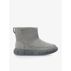 Buty zimowe damskie Sorel Explorer III Slip-On WP. Szare trekkingi Sorel, trekkingowe. Za 424.99 zł.