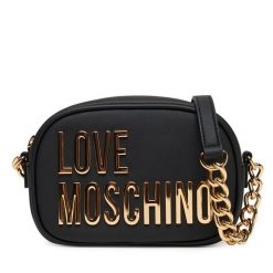 Torebka LOVE MOSCHINO. Czarne listonoszki Love Moschino, bez wzorów, bez dodatków. Za 859.99 zł.