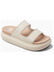 Reef Klapki "Cushion Bondi" w kolorze kremowym rozmiar: 38,5. Brązowe klapki Reef, bez wzorów, z otwartym noskiem, bez obcasa. Za 197.63 zł.