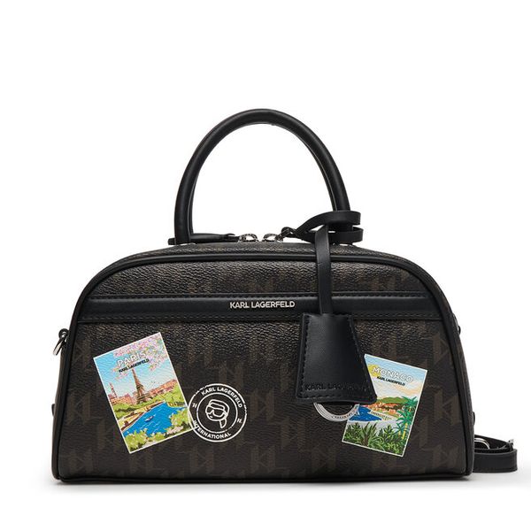 Torebka KARL LAGERFELD. Brązowe torebki klasyczne KARL LAGERFELD, bez wzorów, bez dodatków. Za 779.99 zł.