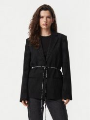 Karl Lagerfeld Jeans Marynarka B3W14004 Czarny Regular Fit. Czarne marynarki i żakiety Karl Lagerfeld Jeans, xl, bez wzorów, z jeansu. Za 999.99 zł.