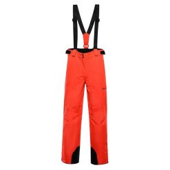 Spodnie damskie narciarskie snowboardowe 10.000 Alpine Pro Edesa 2. Czerwone spodnie narciarskie Alpine Pro, bez wzorów, narciarskie. W wyprzedaży za 629.00 zł.