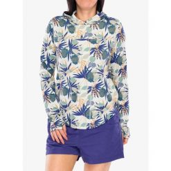 Bluza z kapturem damska Kavu Sunshade Hoodie. Brązowe bluzy KAVU, m, bez wzorów, z kapturem. Za 314.99 zł.