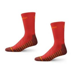 Skarpety sportowe Salomon Life 2PAK. Czerwone skarpety Salomon, bez wzorów. Za 29.90 zł.
