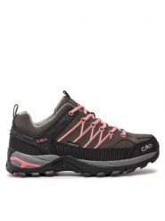 CMP Trekkingi Rigel Low Wnm Wp 3Q13246 Szary. Szare obuwie sportowe CMP, ze skóry, trekkingowe. Za 309.99 zł.