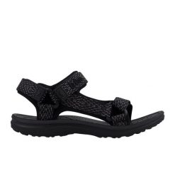 Sandały damskie Lee Cooper LCW-25-34-3558LA czarne. Czarne sandały bez wzorów, z otwartym noskiem, bez obcasa, bez zapięcia. Za 188.34 zł.