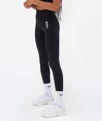 Legginsy modelujące Seamless Super Strong - Czarny. Czarne legginsy JOY STUDIO, l, bez wzorów, z materiału, z podwyższonym stanem, długie. Za 213.00 zł.