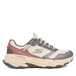 Buty do biegania Skechers. Brązowe obuwie sportowe Skechers, bez zapięcia, do biegania. Za 359.99 zł.