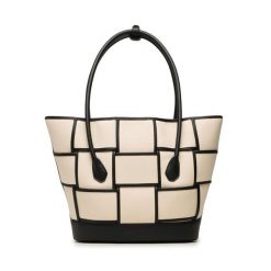 Torebka Badura. Brązowe shopper Badura, bez wzorów, bez dodatków. Za 469.99 zł.