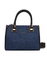 Liu Jo Torebka S Satchel AF5163 D0001 Granatowy. Niebieskie torebki klasyczne Liu Jo, bez wzorów, z materiału, bez dodatków. Za 669.99 zł.