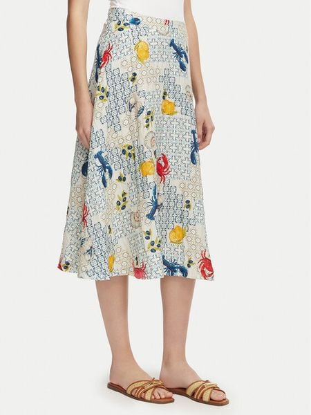 Vero Moda Spódnica Valentina 10351012 Beżowy jasny A-Line Fit. Brązowe spódnice Vero Moda, l, bez wzorów, z syntetyku, midi. Za 185.99 zł.