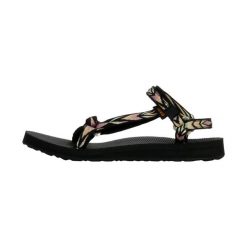 Sandały damskie Teva Original Universal Slim. Czarne sandały Teva, bez wzorów, bez obcasa, bez zapięcia. W wyprzedaży za 227.99 zł.