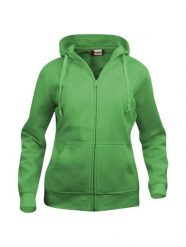 Clique Basic Hoody Full Zip Women – Bluza z kapturem na zamek, antymechacenie –. Zielone bluzy CLIQUE, xl, bez wzorów, z bawełny, z kapturem. Za 187.23 zł.
