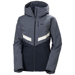 Damska kurtka narciarska Helly Hansen Edge 3.0. Szare kurtki narciarskie Helly Hansen, bez wzorów, bez kaptura, narciarskie. W wyprzedaży za 1,224.00 zł.
