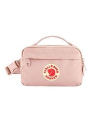 Saszetka Fjallraven Kanken Hip Pack - chalk rose. Czerwone torby na ramię Fjällräven, bez wzorów, z syntetyku, bez dodatków. Za 232.09 zł.