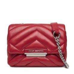 Torebka Armani Exchange. Czerwone torebki klasyczne Armani Exchange, bez wzorów, bez dodatków. Za 629.99 zł.