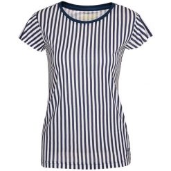 Elegancka Koszulka Damska Nax Huda XL - Miękka Bawełna i Idealne Dopasowanie. Niebieskie bluzki NAAK, xl, bez wzorów, z bawełny, eleganckie, bez kołnierzyka, bez ramiączek. Za 62.15 zł.