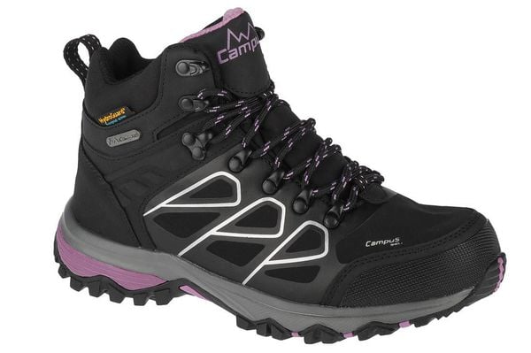 Buty Trekkingowe Damskie Campus NORIN HIGH. Czarne trekkingi Campus, z materiału, trekkingowe. Za 244.99 zł.