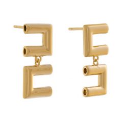 Kolczyki Elisabetta Franchi. Żółte kolczyki Elisabetta Franchi, złote. Za 609.99 zł.