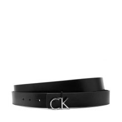 Pasek Calvin Klein. Czarne paski Calvin Klein, bez wzorów. Za 135.99 zł.