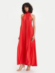 ACCESS FASHION Sukienka wieczorowa 63-3316-357 Czerwony Relaxed Fit. Czerwone sukienki ACCESS FASHION, l, bez wzorów, z syntetyku, wizytowe, bez kołnierzyka, bez ramiączek. Za 949.99 zł.