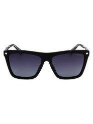 Polaroid Damskie okulary przeciwsłoneczne w kolorze czarno-granatowym rozmiar: 56. Czarne okulary przeciwsłoneczne Polaroid, bez wzorów, z tworzywa sztucznego. Za 159.95 zł.