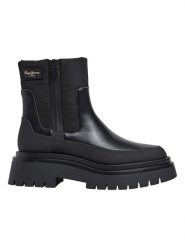 Pepe Jeans FOOTWEAR Botki "Queen" w kolorze czarnym rozmiar: 38. Czarne botki Pepe Jeans FOOTWEAR, bez wzorów, z jeansu, bez obcasa, bez zapięcia. Za 281.10 zł.