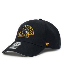 Czapka z daszkiem 47 Brand. Czarne czapki 47 Brand, bez wzorów. Za 99.99 zł.